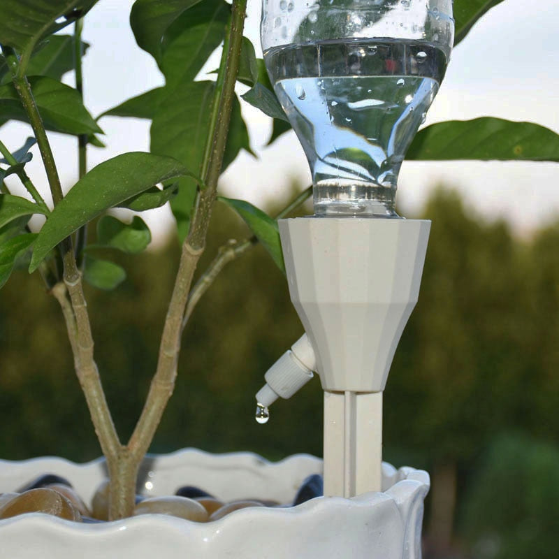 Reusable bottle drip irrigation