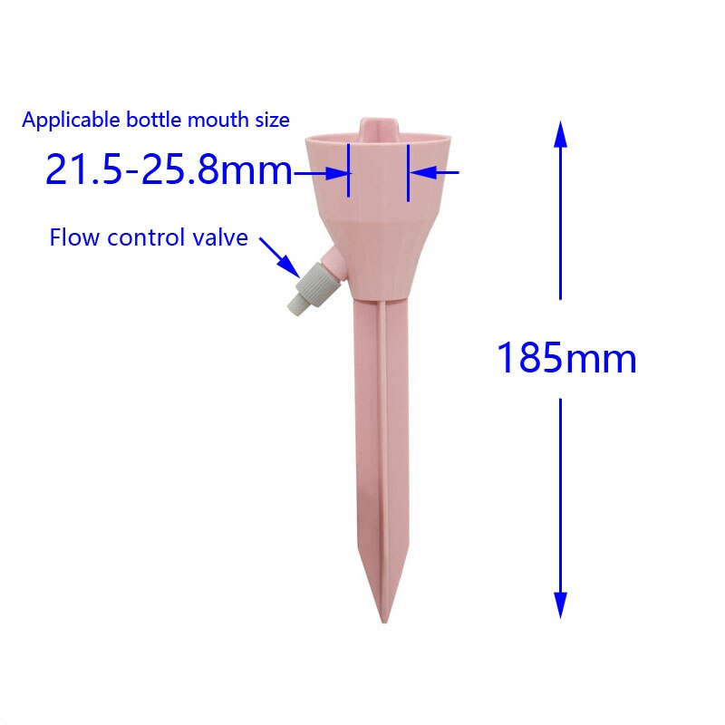 Reusable bottle drip irrigation