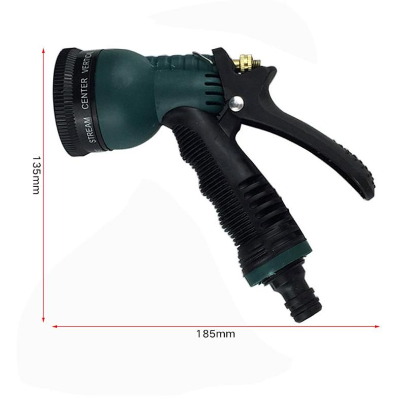 Multifunction 7 pattern watering hose gun