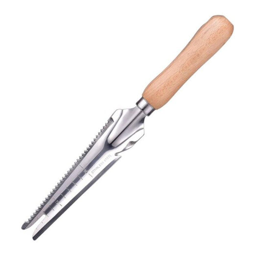 Stainless steel hand weeding tool